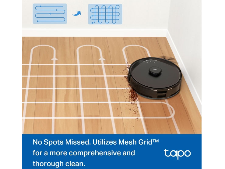 Robot hút bụi Tapo lập bản đồ 3D