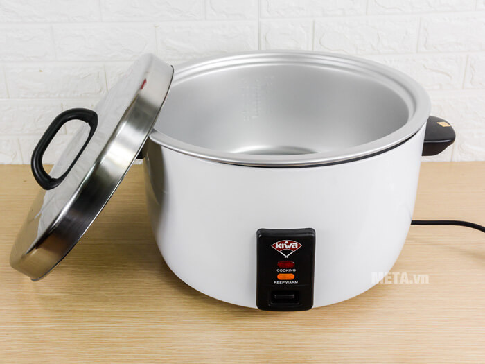 Nồi cơm điện Kiwa MK-30RE có vung rời tiện lợi
