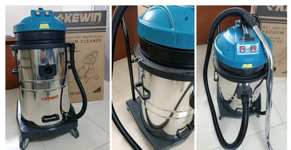 Máy hút bụi Kewin sử dụng túi lọc vải