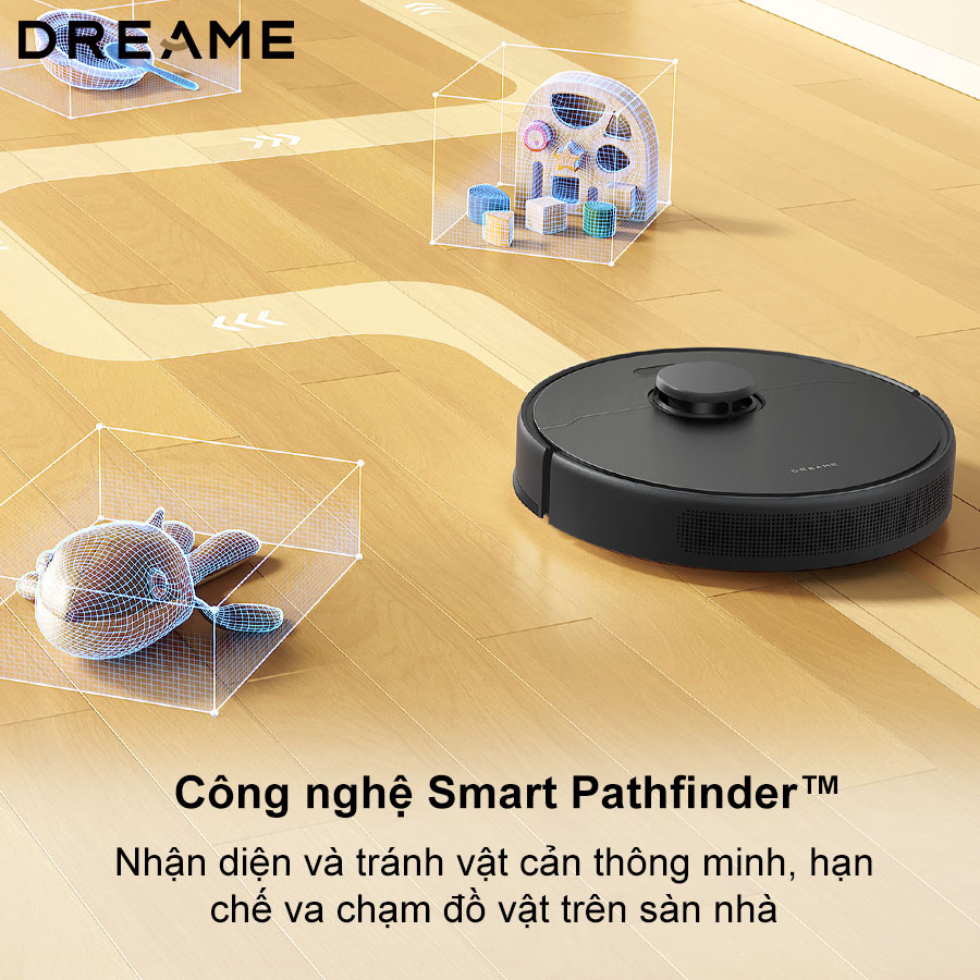 Dreame D9 Max Gen 2 với công nghệ Pathfinder