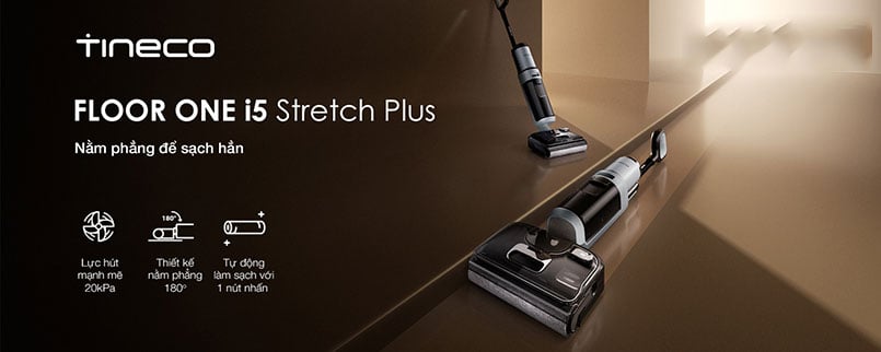 Máy lau sàn hút bụi Tineco Floor One i5 Stretch Plus