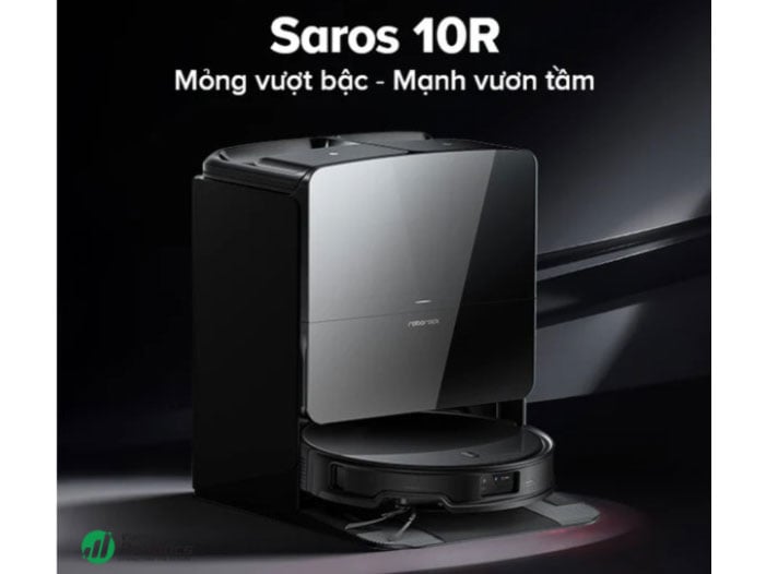Robot hút bụi lau nhà Roborock Saros 10R