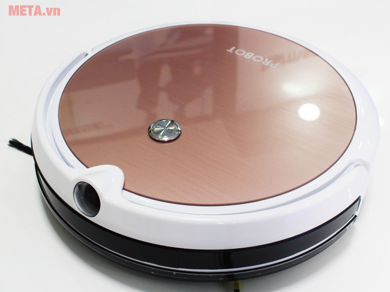Robot hút bụi màu hồng