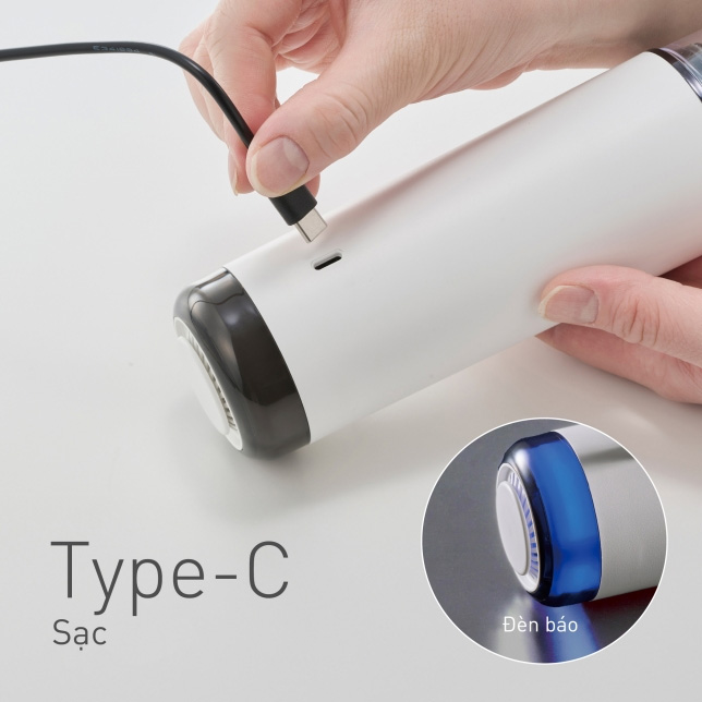 Pin sạc hiện đại – Dọn dẹp tiện lợi mọi lúc