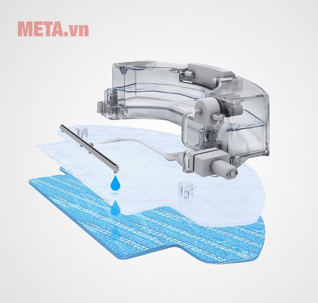 Robot hút bụi Ecovacs OZMO930 được tích hợp khả năng lau tiện lợi