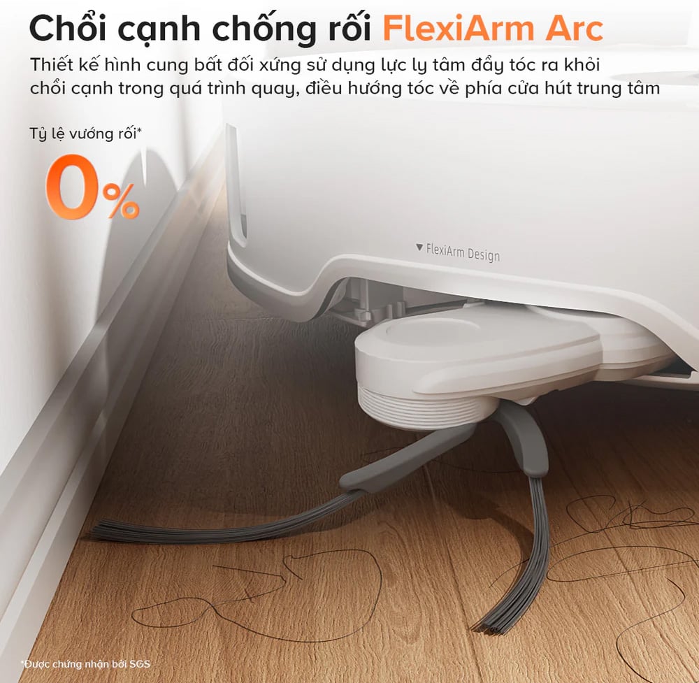 Công nghệ FlexiArm – Vươn tới mọi góc khuất