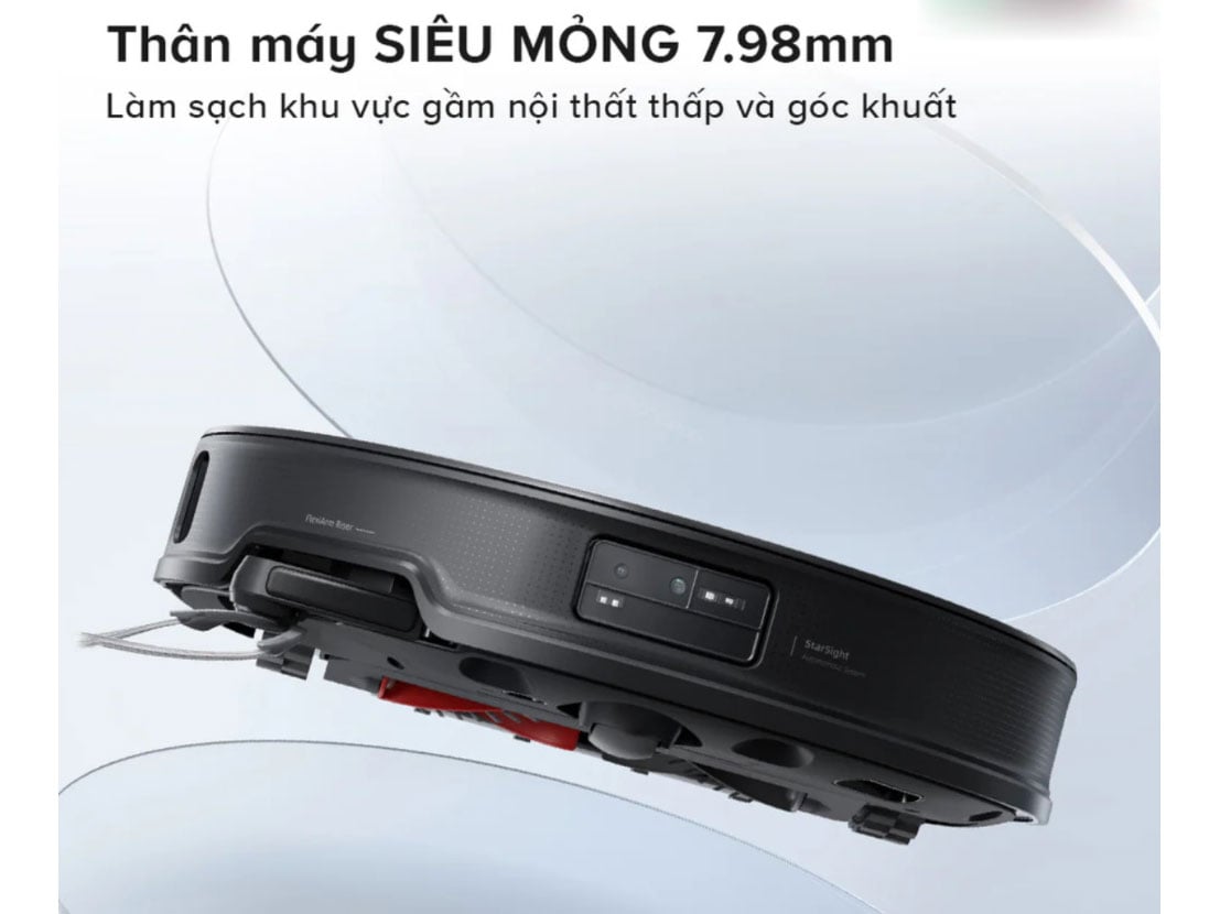 Robot hút bụi thiết kế siêu mỏng