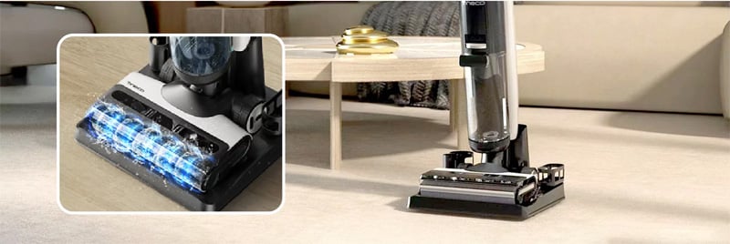 Công nghệ cảm biến iLoop nhận diện bụi bẩn và đề xuất tốc độ làm sạch