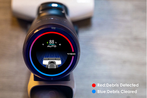 Màn hình LCD hiển thị rõ nét các thông tin về máy