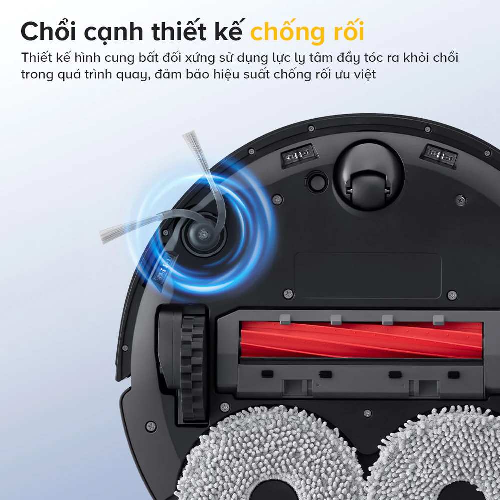 Chổi cạnh chống rối - Thiết kế thông minh