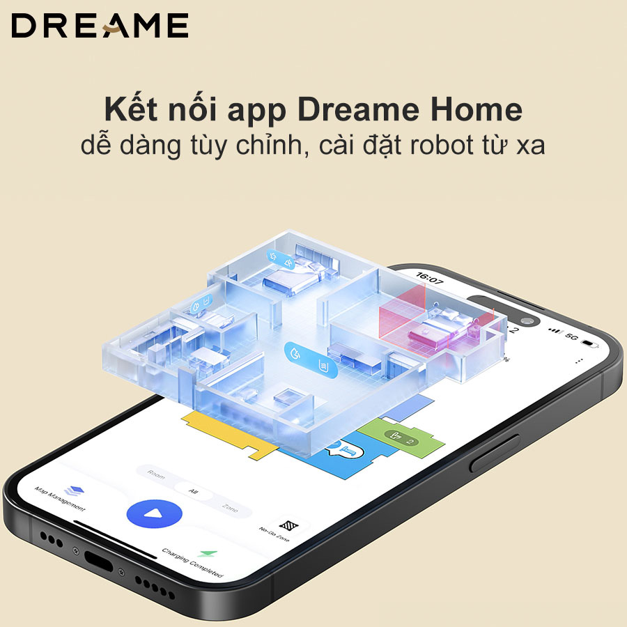 Dreame D9 Max Gen 2 có điều khiển bằng giọng nói