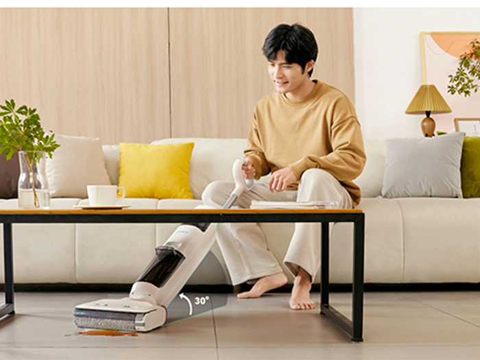 Phần tay cầm có thể nâng 30 độ