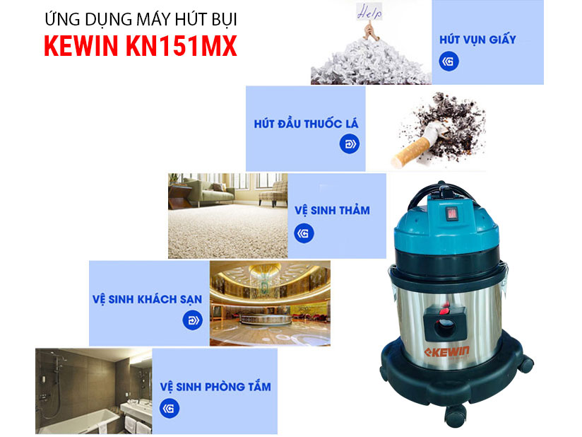 Máy hút bụi dùng cho gia đình, văn phòng