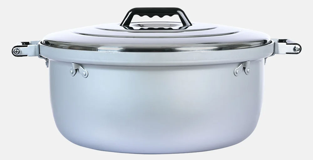 Nồi cơm gas có lòng nồi hợp kim nhôm