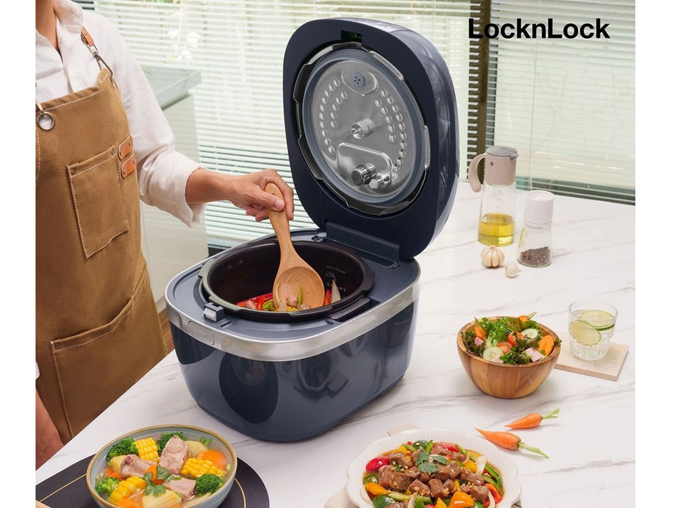 Nồi cơm điện nấu bởi công nghệ cao tần