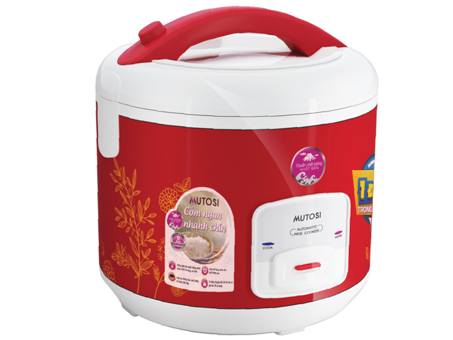 Nồi cơm điện 1.8 lít Mutosi MR-16R