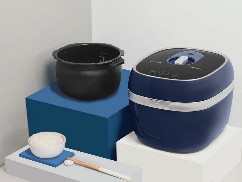 Nồi cơm điện cao tần Lock&Lock có lòng nồi dày 3mm