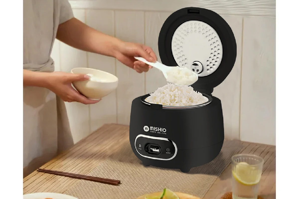Nồi cơm điện men đá Mishio MK233
