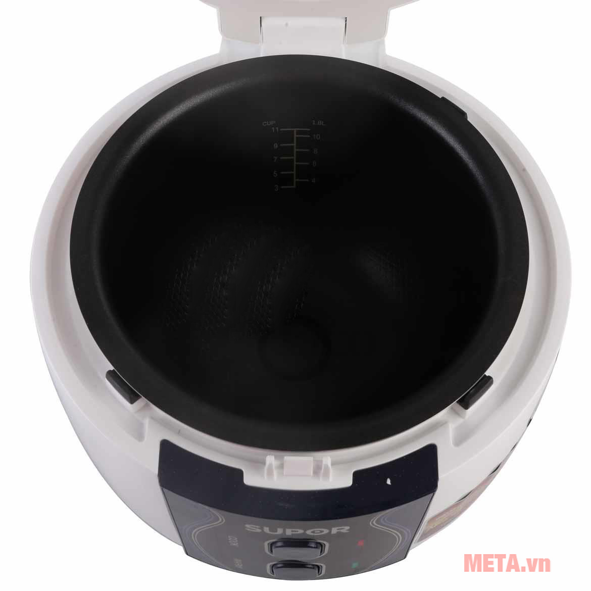 Nồi cơm điện niêu Supor 1,8 lít CFXB50YB13VN-50 có dung tích 1,8 lít