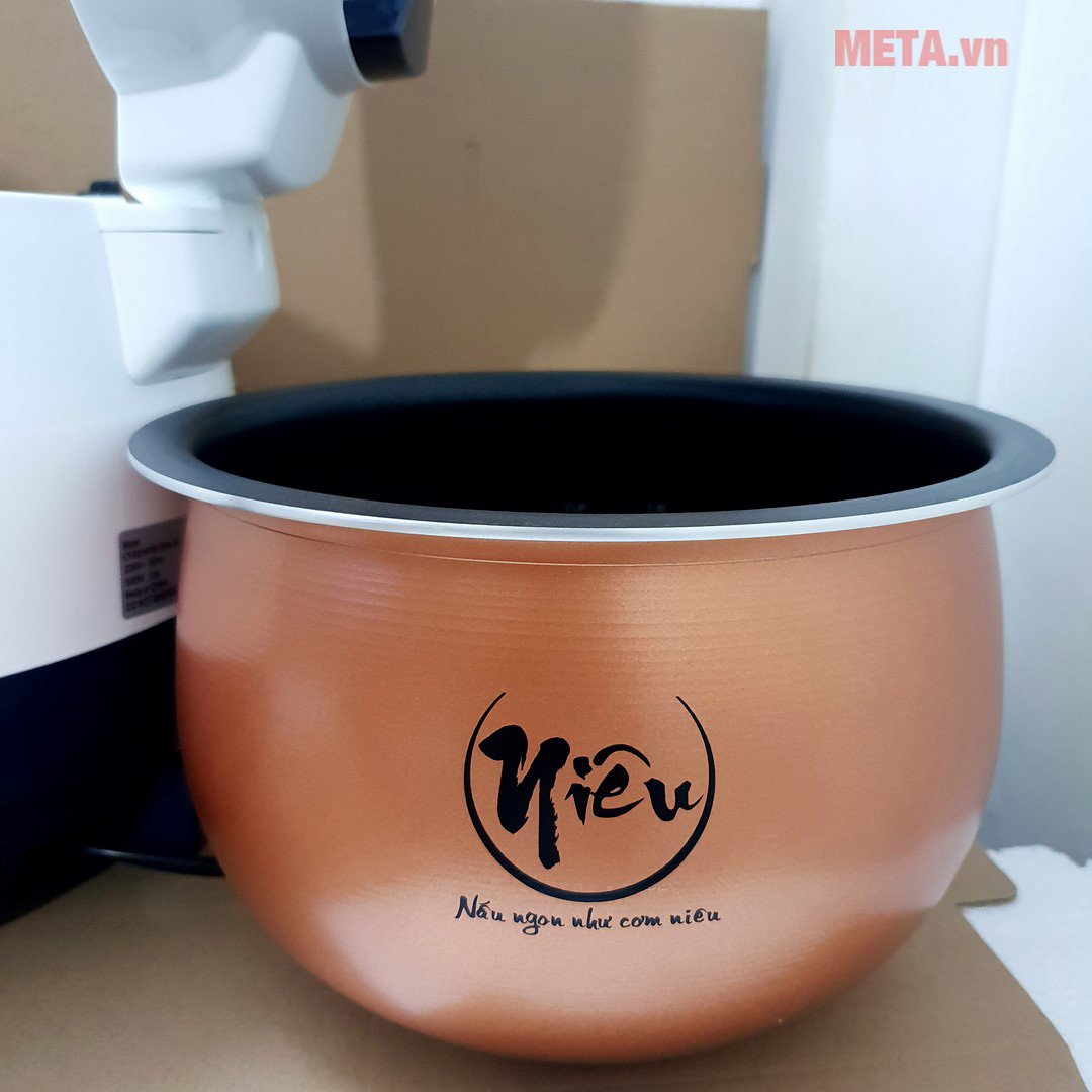 Nồi cơm điện niêu Supor 1,8 lít CFXB50YB13VN-50 có lòng nồi niêu dày dặn