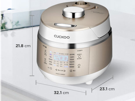 Kích thước Cuckoo CRP-EHS0309F/WHGOVNCV