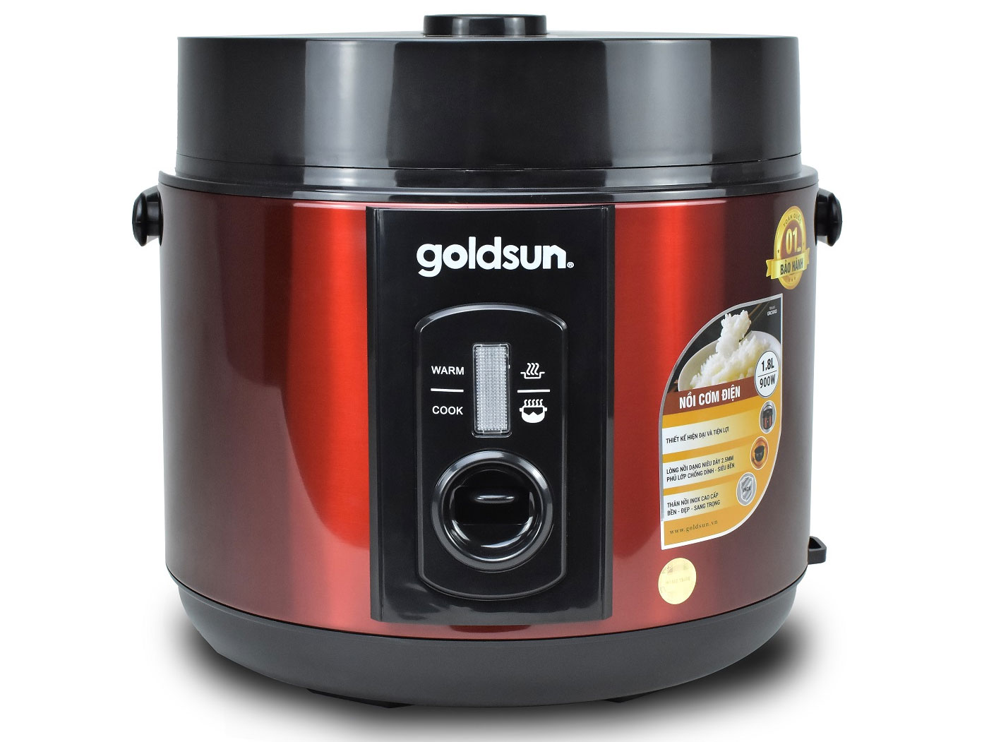 Nồi cơm điện có vỏ inox 410