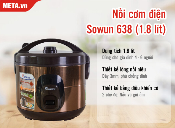 Ưu điểm nổi bật Sowun 638