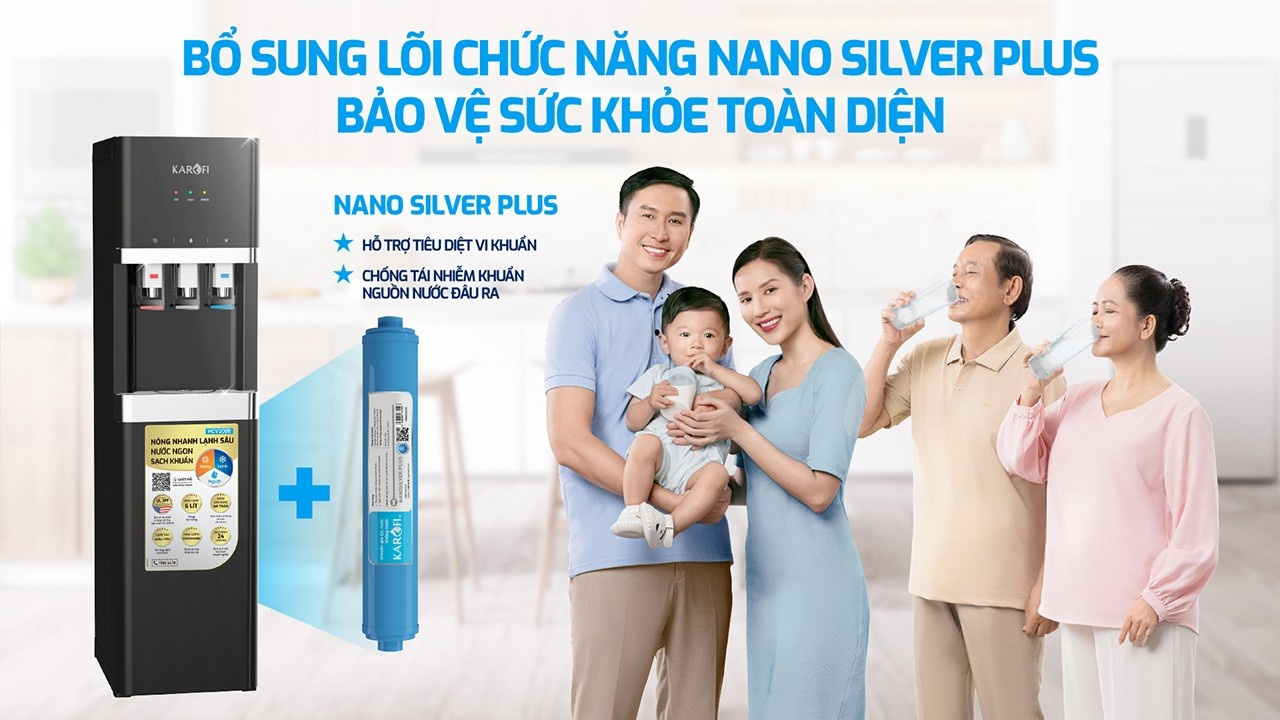 Lõi Nano Silver – Bảo vệ sức khỏe tối đa