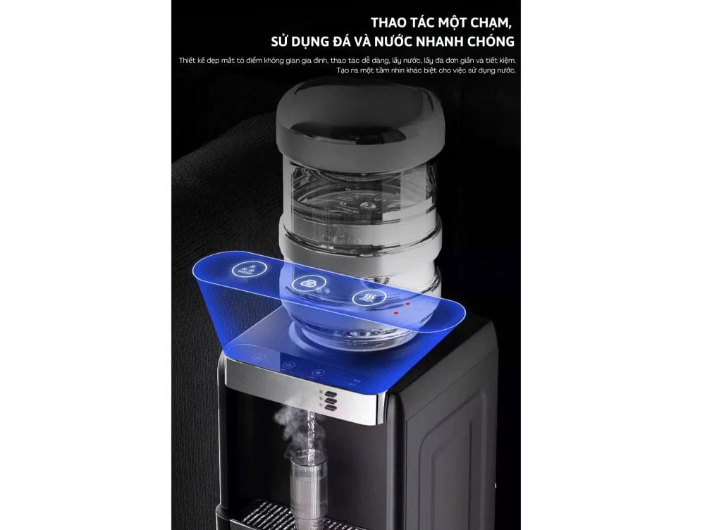 P-Emic PK-15YLRPK-15YLR có làm đá, lấy đá và nước nhanh chóng
