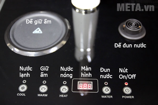 Cây nước nóng lạnh FujiE WD3000C có màn hình