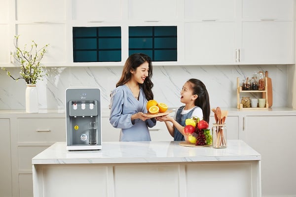 Máy lọc nước UF siêu lọc tích hợp làm nóng lạnh FujiE WPD508C