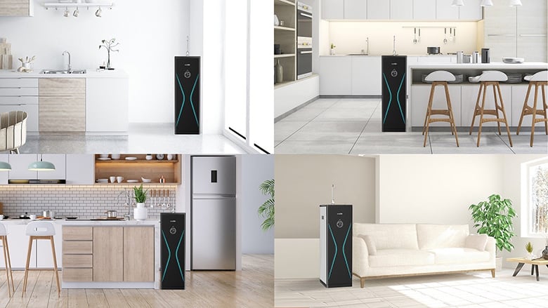 máy lọc nước RO Kangaroo KAQ-D36 phù hợp cho nhiều không gian sống