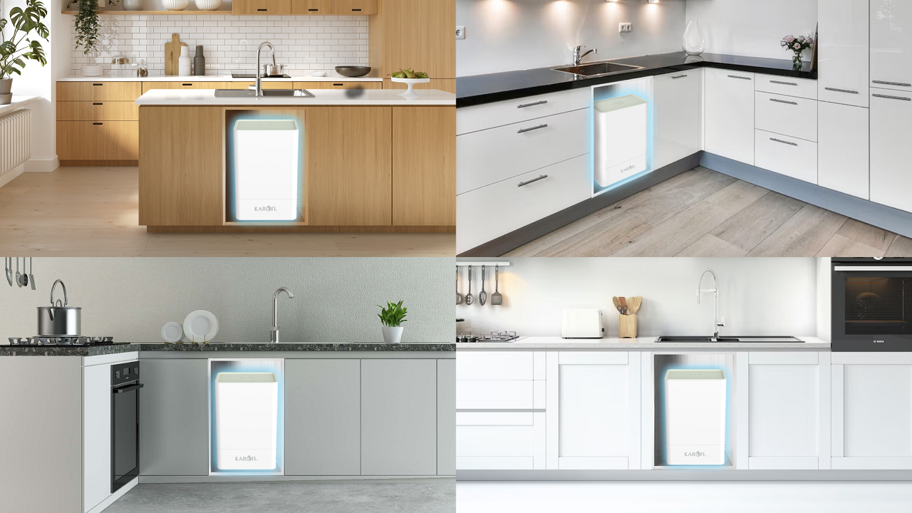 Máy lọc nước KAQ-U65 lắp gầm tủ