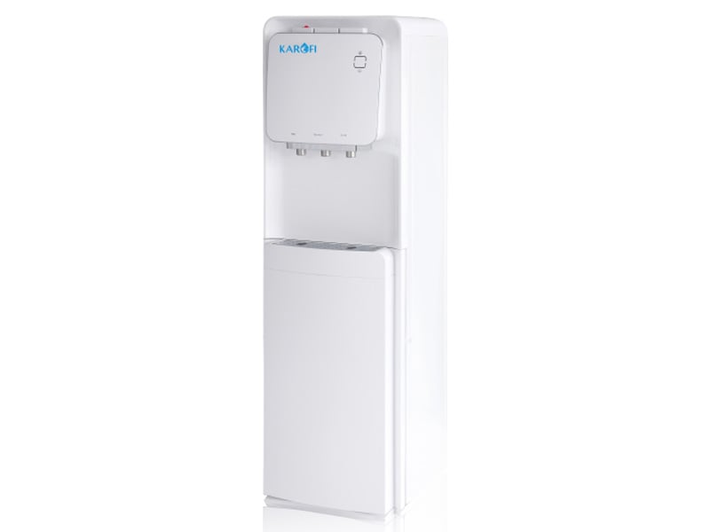 Cây nước nóng lạnh hút bình Karofi HC19 có 3 vòi riêng biệt tiện lợi