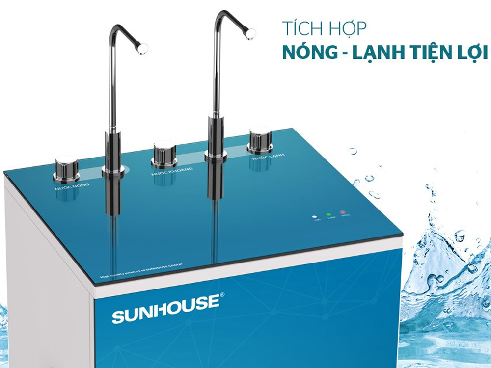 Cung cấp nóng - lạnh tiện lợi