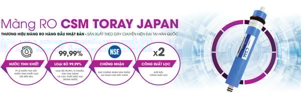 Màng lọc nhập khẩu từ Nhật Bản