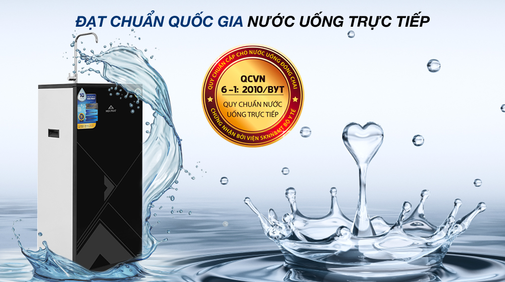 Máy lọc nước RO cho ra nguồn nước tinh khiết
