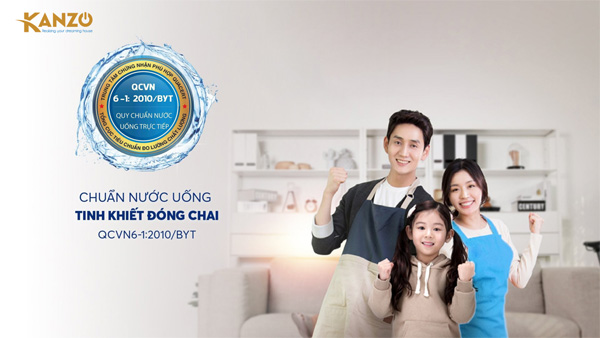 Máy lọc nước R.O Hydrogen Kanzo KZ-RO-100C-HI 9 lõi