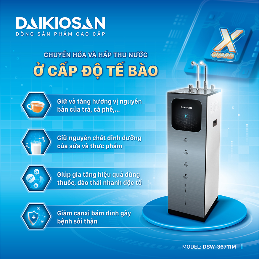 Máy lọc nước RO từ trường cho ra nguồn nước tốt cho sức khỏe