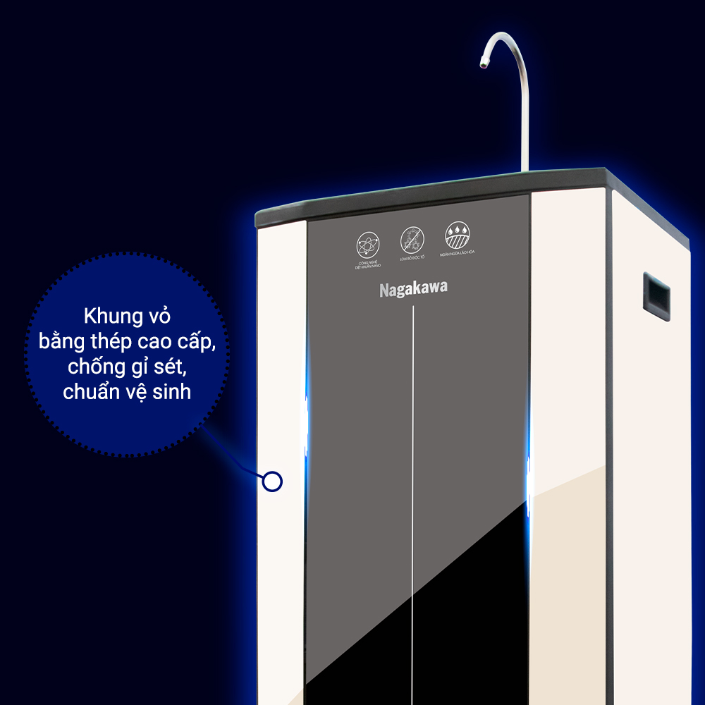 Khung vỏ bằng thép cao cấp