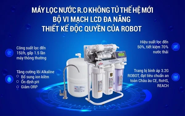 Tính năng của máy lọc nước ROBOT Alpha-9GN
