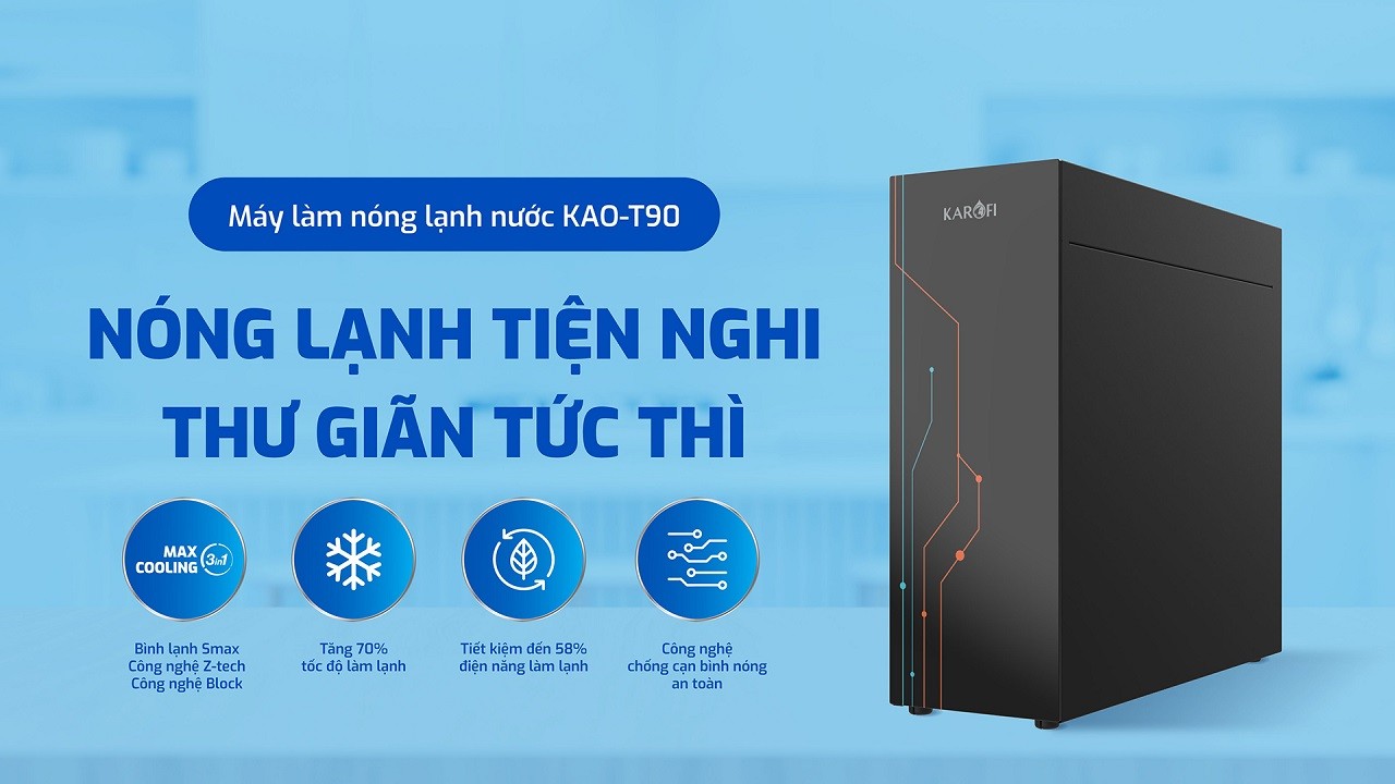 Thiết bị làm lạnh nước nhanh bằng block