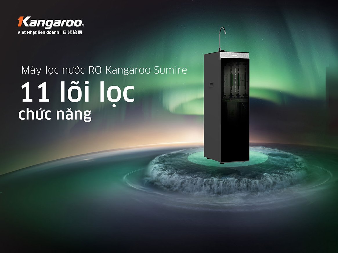 Kangaroo Sumire KG100N tạo vị cho nước