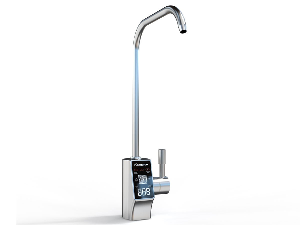 KG400US sẽ hiển thị chỉ số TDS lên màn hình