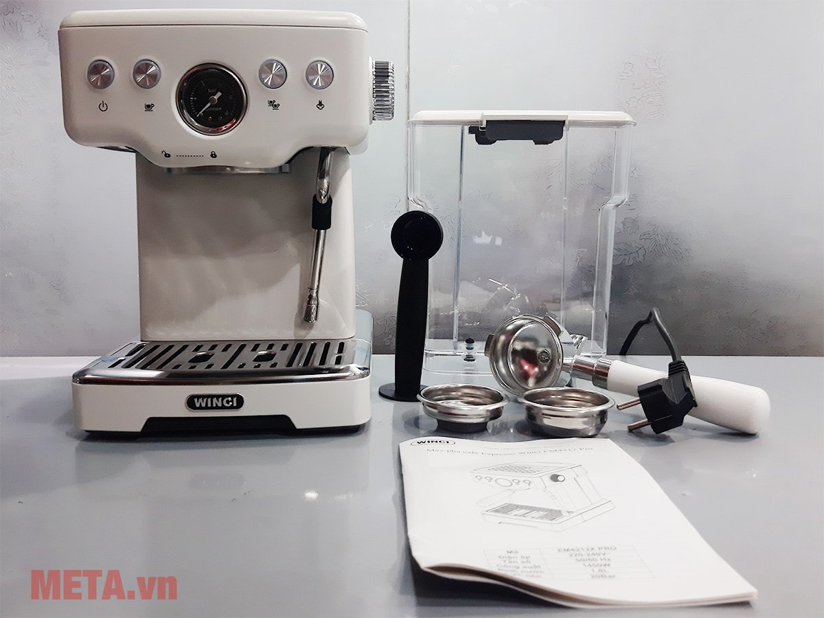Bộ phụ kiện Máy pha cà phê Espresso Winci EM4212 X