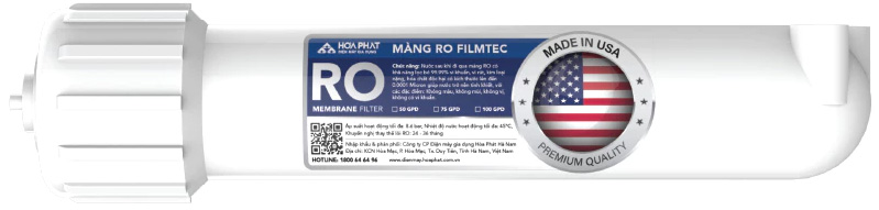 Lõi lọc RO Hòa Phát 75 GPD nhập khẩu Mỹ (số 4)