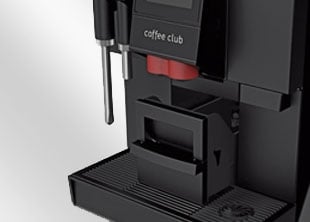 Hộc chứa bã cà phê đựng được khoảng 30 lần nén cà phê