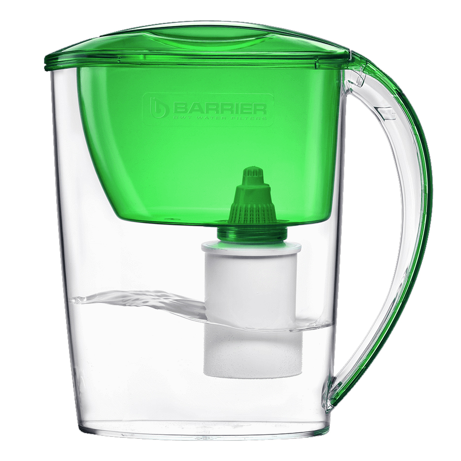 Bình nước màu xanh lá