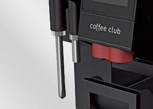 Powersteam giúp làm nóng và đánh foam sữa ngon.