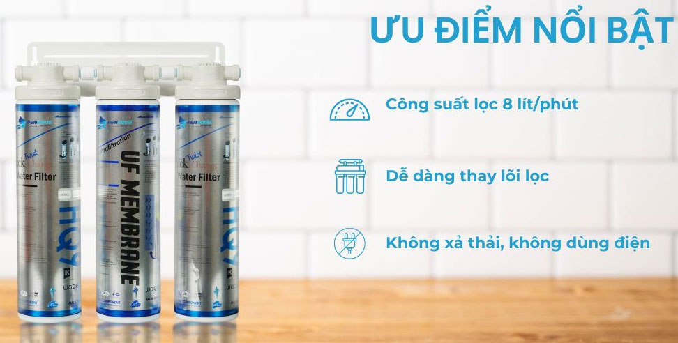 Máy lọc nước PenHome PHK-3EUP(UF)